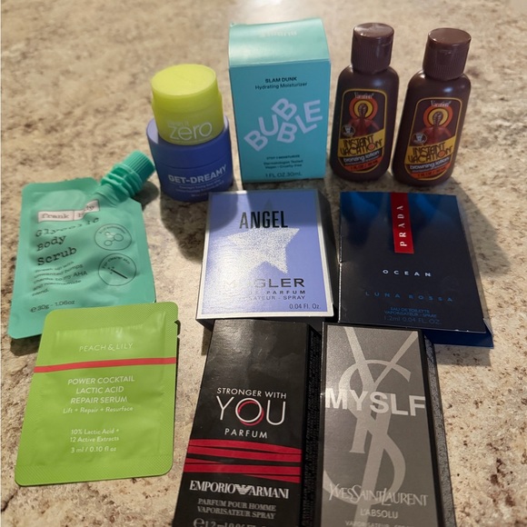 Brand new travel size and sample lot - Picture 1 of 5